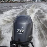 Yamaha F70 Boat Engine in action